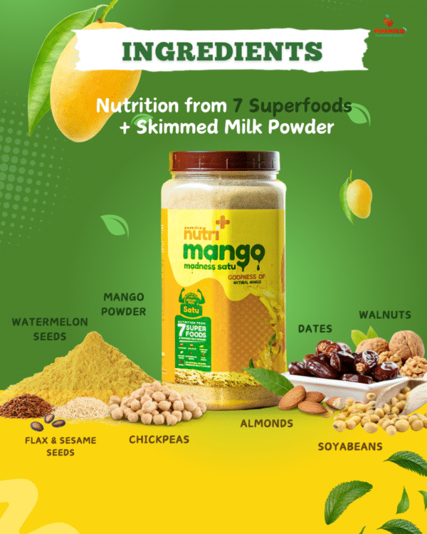 Poshilo Nutri+ Satu Mango Madness 750gm