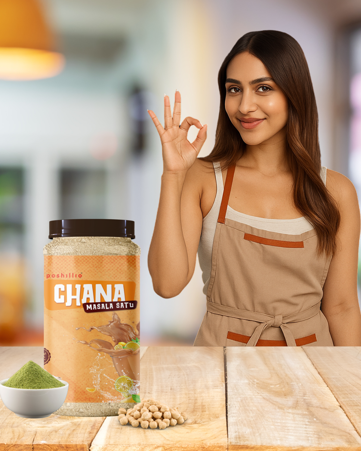 Poshilo Chana Masala Satu 750gm