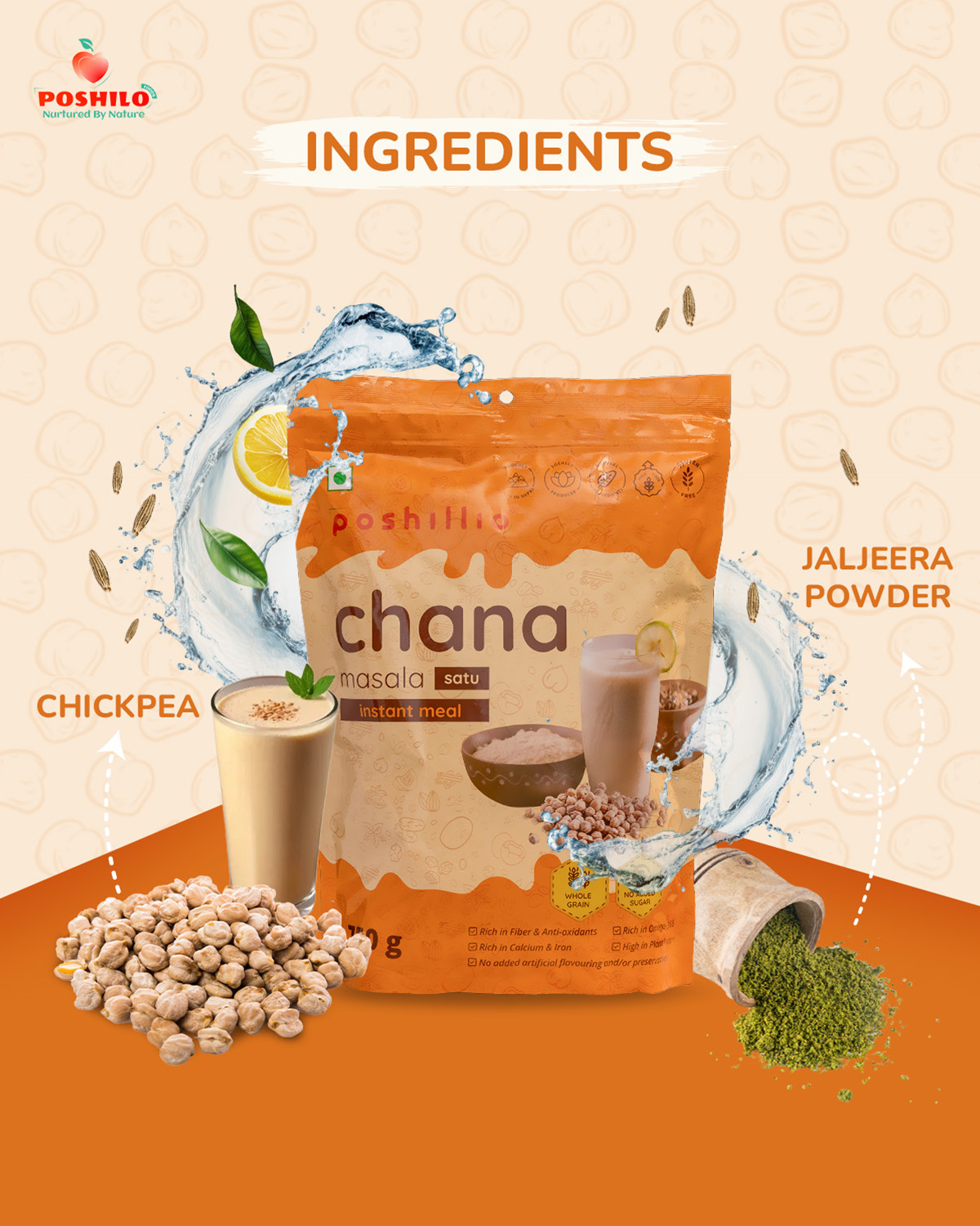Poshilo Chana Masala Satu