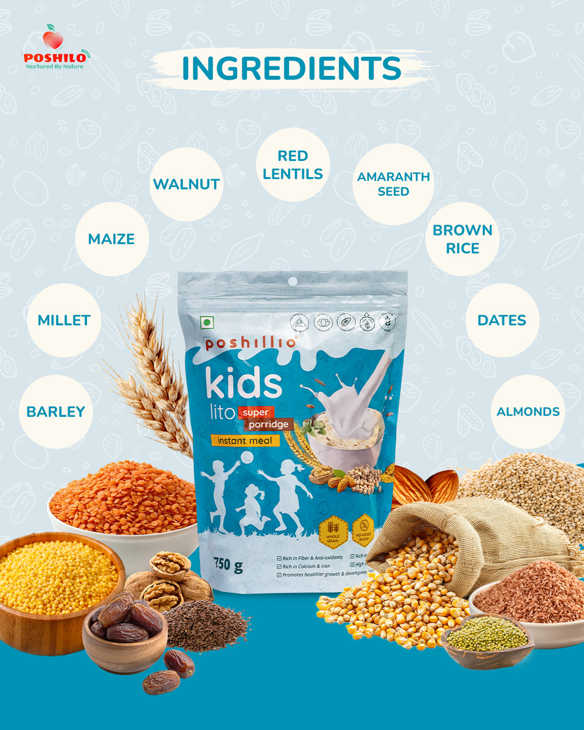Poshilo Kids Lito Super Porridge Satu