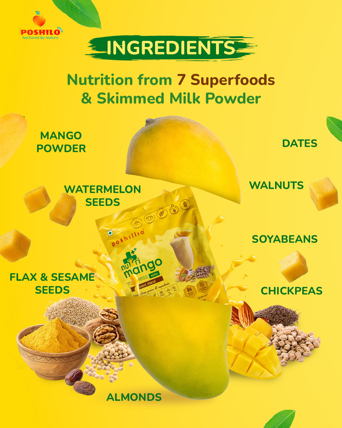 Poshilo Nutri+ Satu Mango Madness