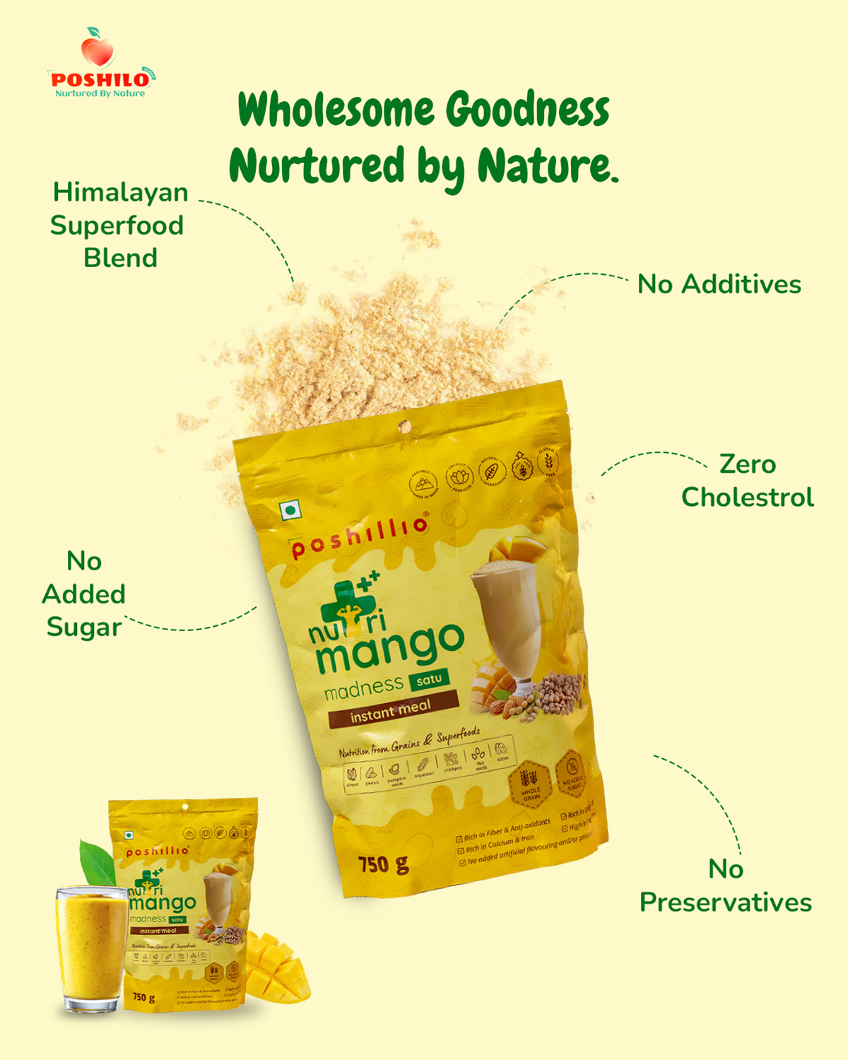 Poshilo Nutri+ Satu Mango Madness