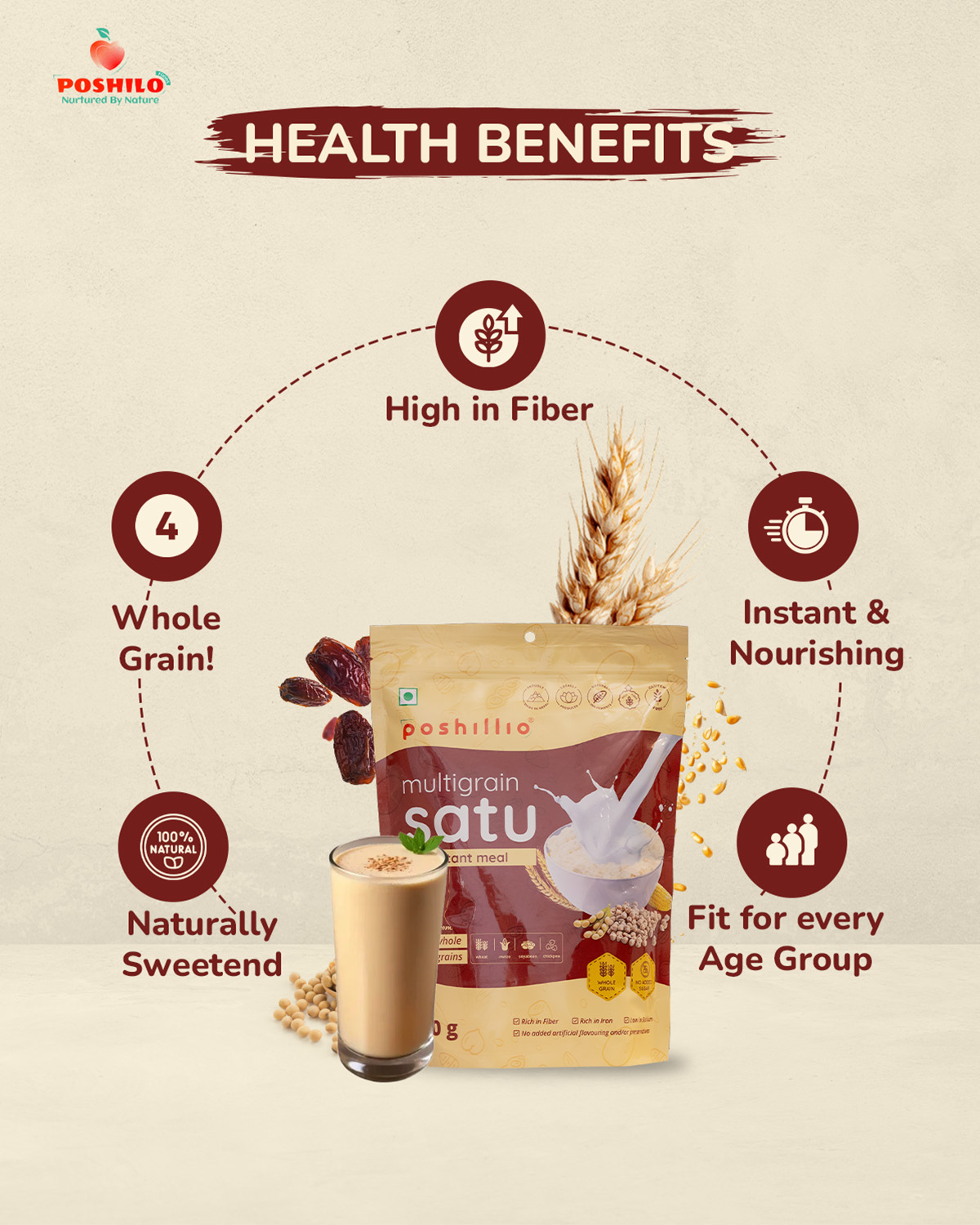 Poshilo Multigrain Satu