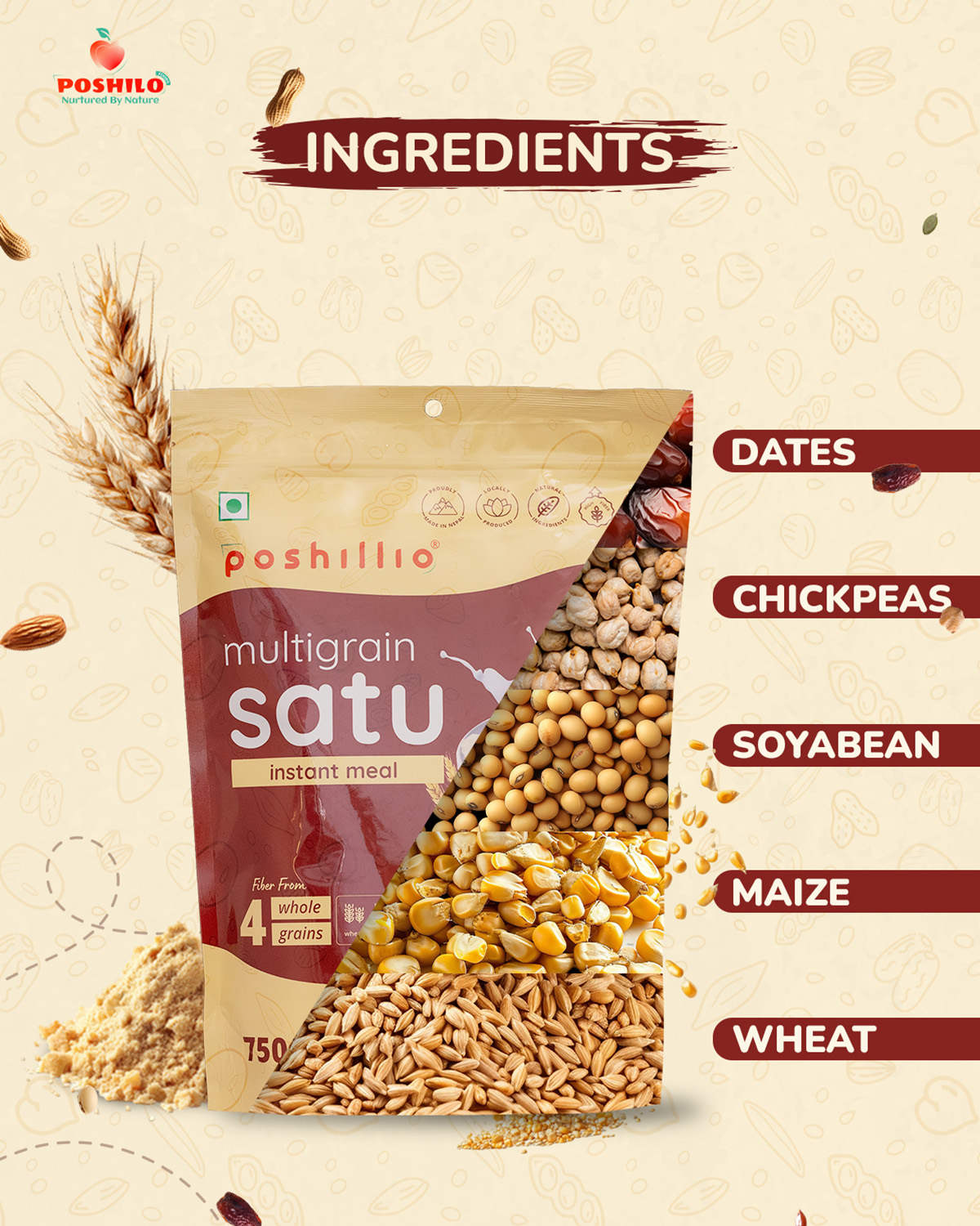 Poshilo Multigrain Satu