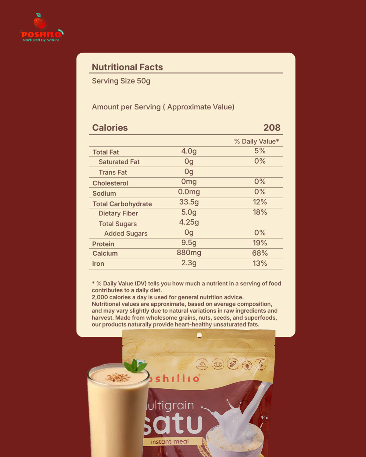 Poshilo Multigrain Satu