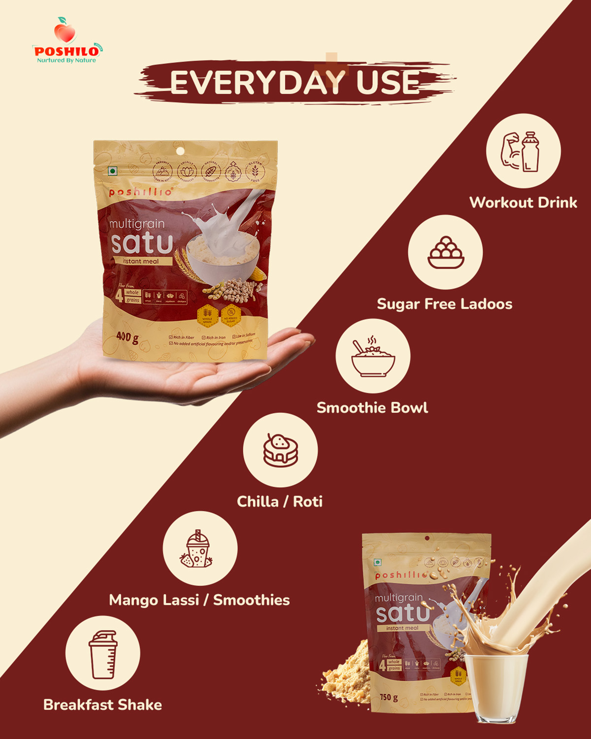 Poshilo Multigrain Satu