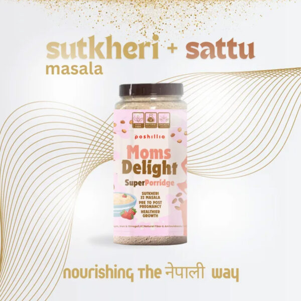 Poshilo Moms Delight Super Porridge Satu 750gm
