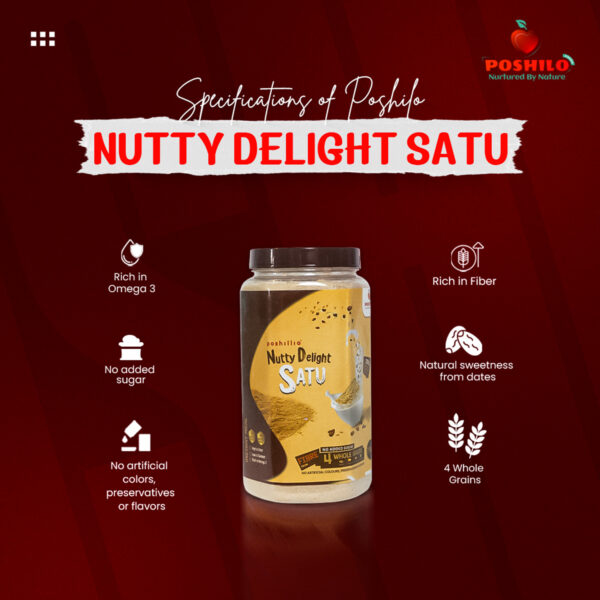 Poshilo Nutty Delight Satu