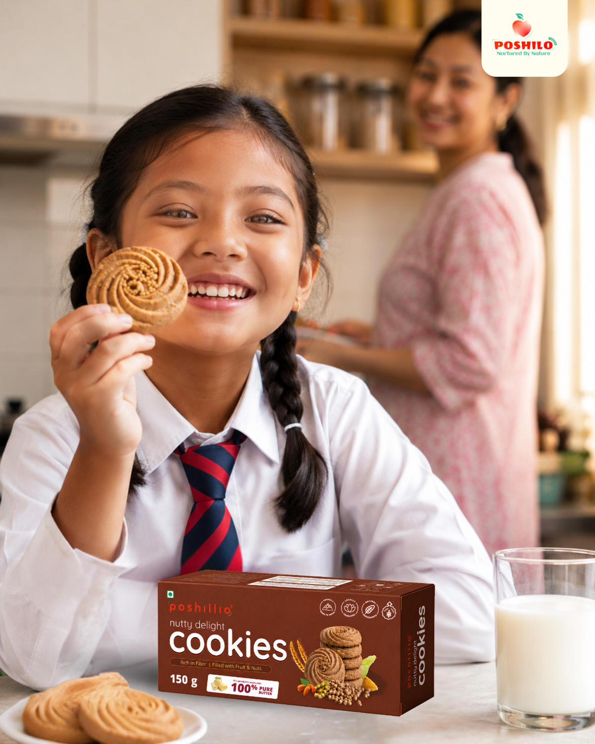 Poshilo Nutty Delight Cookies