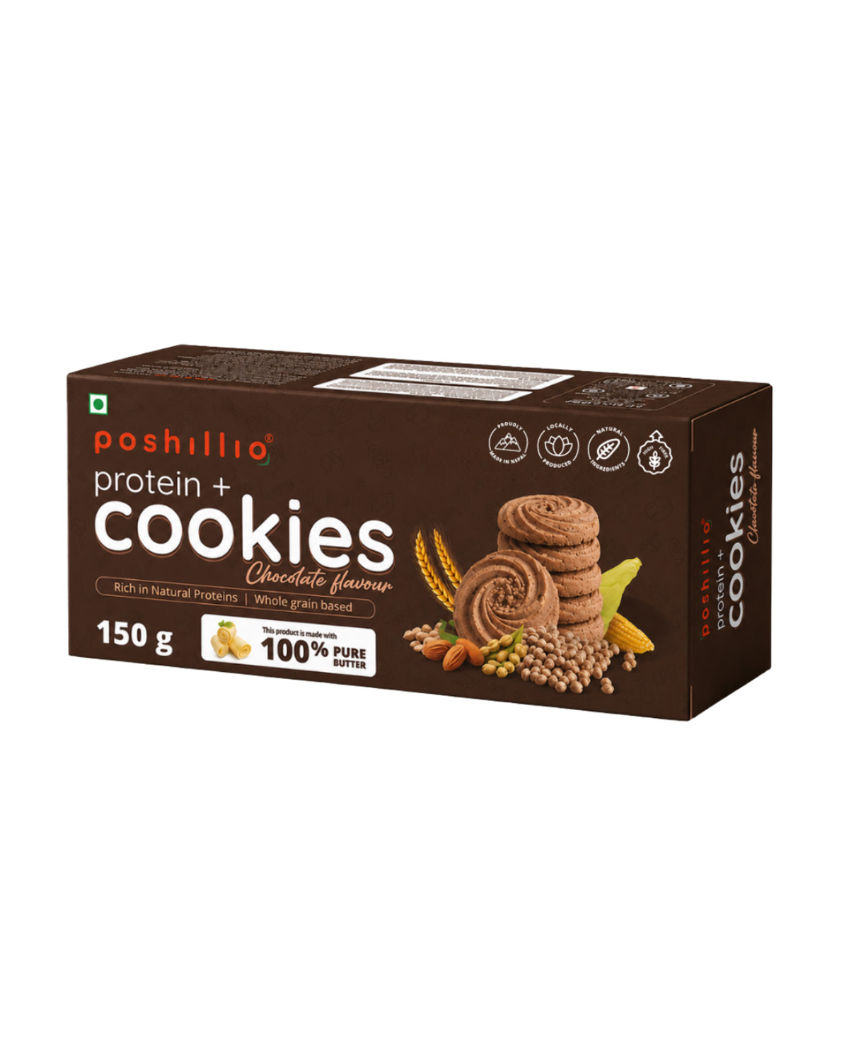 Poshilo Protein+ Chocolate Cookies