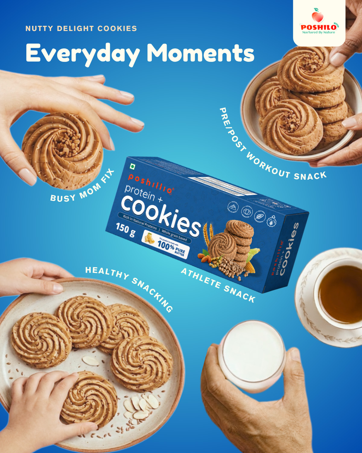 Poshilo Protein+ Cookies
